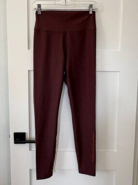 Peloton Brown/Burgundy High Rise Leggings Size L